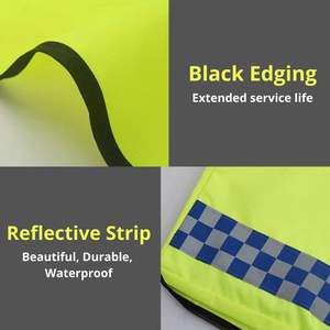 Chaleco de Seguridad de Alta Visibilidad con Malla Transpirable, Tiras Reflectantes, Multibolsillos, Ropa de Trabajo de Primera Calidad para Construcción y Tráfico - Product Image 5