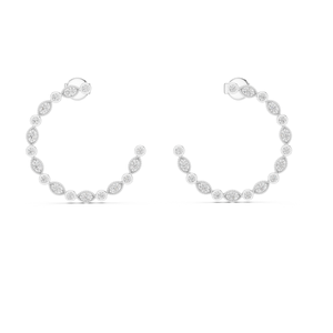 Round <b>Diamond</b> <b>Earrings</b> for Women Certified Lab Grown Stones Wholesale Jewelry and Custom Luxury Gift Orders - Product Image 1