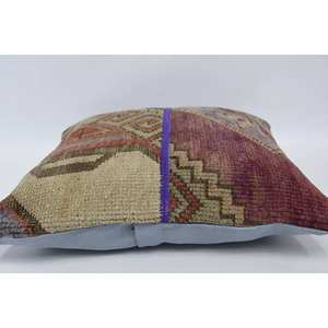 หมอนลายถักสไตล์โบฮีเมียนหลากสี16x16นิ้วหมอนอิงขนสัตว์หรูหราทอลายวินเทจสำหรับตกแต่งคริสต์มาส - Product Image 5