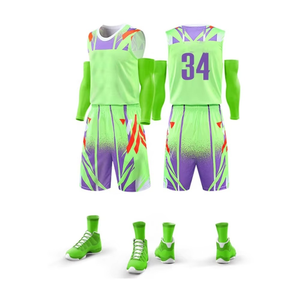 Vente en usine de basket-ball uniforme de haute qualité vêtements de sport personnalisés ensemble de shorts de basket-ball d'été en polyester pour hommes - Product Image 5