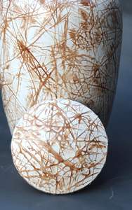 Urne de crémation faite à la main pour les cendres humaines-Urne funéraire adulte fabriquée à la main-en bois pour les cendres adulte 240 cubique/pouce - Product Image 6