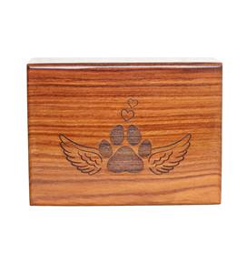 Wooden Urn Box for Pet <b>Ashes</b> Rosewood Urns for Cat and <b>Dog</b> <b>Ashes</b> Cremation Decorative Funeral Burial Urns - Product Image 4