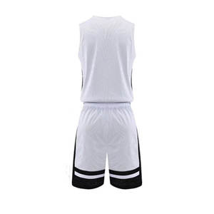 Recién llegado, producción fresca, personalizada, transpirable, cómoda, de media manga, conjuntos de uniformes de baloncesto, MOQ bajo, uniformes de baloncesto para hombres - Product Image 6