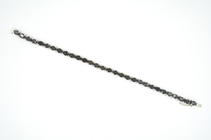 Pulsera de tenis de plata esterlina 925 hecha a mano, nuevo conjunto de puntas de piedras preciosas de cuarzo ahumado, moda para fiestas, bodas, venta al por mayor disponible - Product Image 3