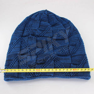 Bulk Winter Knit <b>Beanies</b> for Outdoor Sports, Thick <b>Wool</b> Cuffed Hats, Unisex Custom Embroidery Options - Product Image 4