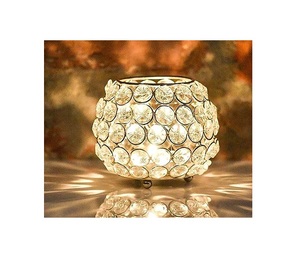 Ensemble de 2 bougies votives modernes plaquées couleur bleu marine avec une très grande qualité et un design antique au prix le plus élevé - Product Image 6