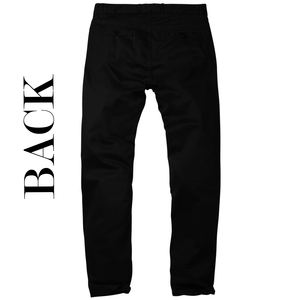 Pantalons chino en coton pour hommes, best-sellers 2025, taille haute, nouveau motif, style droit, respirant, délavé à la pierre - Product Image 2