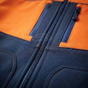 Outdoor Waterproof Windproof Reflective Fleece Lined <b>Softshell</b> <b>Jacket</b> Lightweight Breathable Hi <b>Visibility</b> Workwear Casual Daily - Product Image 6
