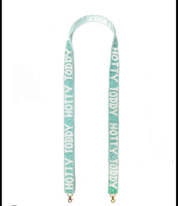 Sangle de sac imprimée d'animaux perlée en or Broderie à la main Sangle d'épaule Ceinture de luxe personnalisée Accessoire de mode à la mode - Product Image 6