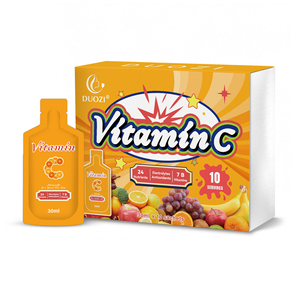 Bebida de Vitamina C Líquida DUOZI con Certificación HALAL, Suplemento Dietético Vegano Orgánico con Antioxidantes, Refuerzo Inmunológico y Colágeno - Product Image 2