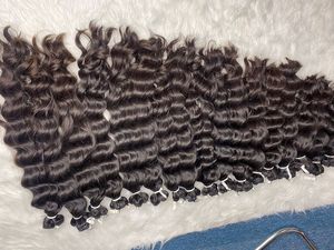 Lots de Cheveux Vierges Vietnamiens Remy 100% Naturels, Tissage de Cheveux Humains Bruts Super Double Drawn, Ondulations Naturelles, Cuticules Alignées, Vente en Gros - Product Image 2
