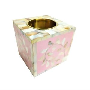 Quemador de incienso artístico de nácar que realza la decoración del hogar con un atractivo aromático. - Product Image 2