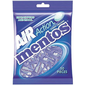 Chicle Sin Azúcar Mentoss Pure White Mint, Botella de 50 Piezas (Paquete de 6), Chicle Sin Azúcar Mentoss con Sabor a Lima y Menta, Dulce Exótico - Product Image 1