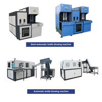 Machine de soufflage de bouteilles PET semi-automatique polyvalente et économique, contrôlée par PLC, pour bidons de 3 à 6 gallons, destinée aux aliments et à l'eau potable