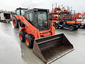 2012 Kubota SVL90รถตักขนาดกะทัดรัดใช้รถแบคโฮหน้าคันที่มีรถสเกอร์ลื่นไถลคุณสมบัติเครื่องยนต์มอเตอร์ส่วนประกอบหลักรวมอยู่ด้วย - Product Image 4