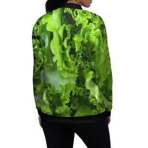 Chaqueta Bomber Sublimada Personalizada para Mujer, Diseño Letterman en Satén de Seda, Chaquetas Bomber con Estampado Completo, Chaquetas y Abrigos con Diseño de Collage - Product Image 6