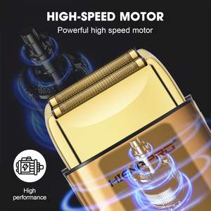Afeitadora Eléctrica Profesional para Hombre, Recargable e Inalámbrica, con Pantalla LED y Diseño de Lámina para un Afeitado Preciso - Product Image 4