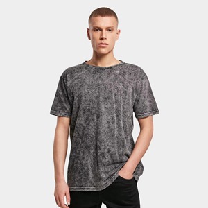 T-shirt vintage délavé à l'acide, coupe ample, style streetwear, look rétro, décontracté, pour homme et femme - Product Image 4