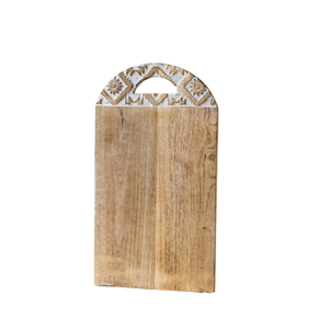 Planche à découper classique écologique en bois de couleur marron avec bloc de coupe de fromage de qualité supérieure pour fruits légumes - Product Image 6