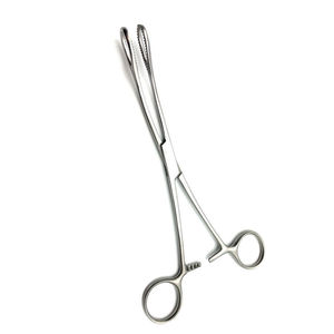 Stainless Steel Sponge Forceps Regular Length Veterinary Surgical Instrument Dressing and Sponge Holding Forceps - Product Image 6