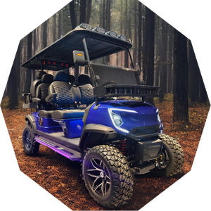 รถกอล์ฟไฟฟ้าแบบยกแบตเตอรี่ลิเธียม48V อัจฉริยะ4ที่นั่ง - Product Image 3