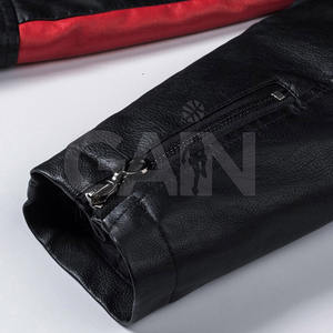 Chaqueta de cuero de estilo moderno para hombre, chaqueta de invierno suave y ligera para la moda diaria y callejera - Product Image 6