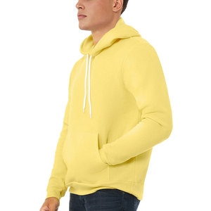 Bella Canvas Unisex Hoodies hombres Casual comodidad moda bordado otoño colores sólidos nuevo algodón puro con capucha hombres primavera - Product Image 1