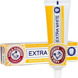 Dentifrice au bicarbonate de soude Extra White Care 6x125g - Product Image 1
