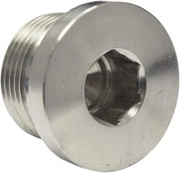 Bouchon hexagonal en laiton forgé à filetage NPT, direct usine, pour système de fluides hydrauliques, pneumatiques et de plomberie, fixation d'étanchéité