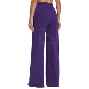 Pantalones acampanados lisos ligeros para hombre, ropa para correr, pantalones de chándal Acampanados para mujer, ropa de calle, pantalones de chándal Acampanados para mujer - Product Image 2