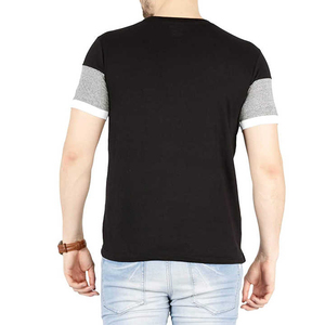 T-shirts d'été pour hommes personnalisables en gros à prix abordable, 100 % coton, respirants, écologiques, haute qualité - Product Image 2