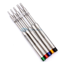 Instrument d'ostéotome d'implant dentaire de 5 pièces Dispositif de levage de sinus d'ascenseur de sinus Cassette de stérilisation d'extrudeuse d'os d'implant