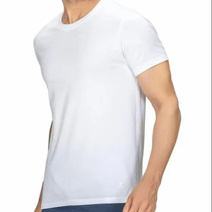 Camisetas de gran tamaño para hombre, camisetas con hombros caídos de 180 gramos, logotipo personalizado, patrón sólido ajustado hecho en La India - Product Image 1