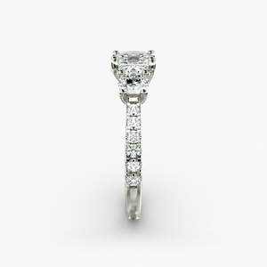 Bague solitaire en argent 925 brillant Marquise Lab Grown Diamond Luxury Romantic Engagement Anniversary Wedding Gift for Women Parties - Product Image 5