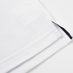 Logotipo personalizado unisex para camisa polo para hombres Patrón sólido Tejido de punto Uniforme de camiseta lisa del fabricante - Product Image 6