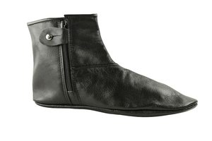 Premium Azad cuero alto tobillo cremallera calcetines elegante y cómodo calzado para hombres y mujeres MEJORES PRECIOS DE LA India - Product Image 5