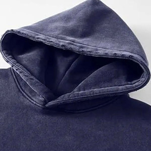 Service OEM, faible MOQ, sweats à capuche basiques respirants pour hommes, effet délavé à l'acide, dernier design, sweats à capuche effet délavé à l'acide les plus vendus pour la vente en ligne - Product Image 6