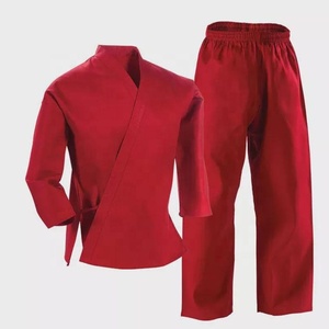 Conjuntos de Uniformes de BJJ Unisex Hechos en Pakistán, 100% Algodón, Ropa de Combate Ligera, Trajes de Artes Marciales de Color Sólido, Logotipo Personalizado - Product Image 2