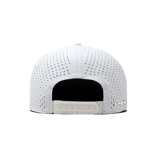 Casquette de golf imperméable en tissu polyester à 6 panneaux avec impression bouffante brodée en 3D avec logo personnalisé pour casquette de baseball et corde de golf en gros - Product Image 4