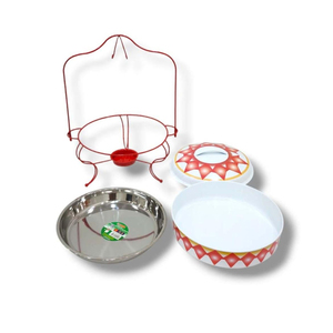 Luxury Metal Chafing Dish Hand Painted <b>Custom</b> Made Design Wholesale and Suppliers - Product Image 6