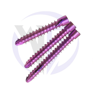 3 Piezas de Tornillos de Bloqueo de Titanio HC de 3.5mm, Tornillos Óseos Ortopédicos Veterinarios e Instrumentos Quirúrgicos para Mascotas - Product Image 2