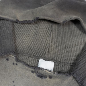 Nueva Sudadera con Capucha Estilo Vintage, Lavada al Ácido, Gruesa, Personalizada, con Efecto Desgastado, Rota, Decolorada por el Sol - Product Image 6