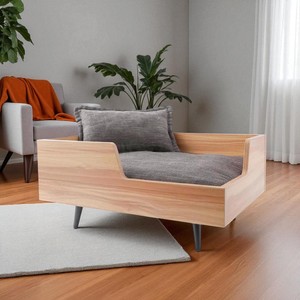 Cojín de lana para salón de mascotas de interior CH13 de calidad superior y estructura de madera transpirable y cómodo OEM de Vietnam - Product Image 5