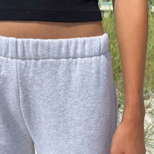 Pantalones de correr de algodón pesados personalizados, pantalones de chándal de felpa francesa, ajuste unisex, fábrica de marca privada OEM. - Product Image 3