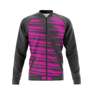 Veste de sport à fermeture éclair intégrale avec poches, design personnalisé |   Chaud, respirant, séchage rapide |   Tailles Homme Femme Jeunesse |   Veste d'entraînement - Product Image 4