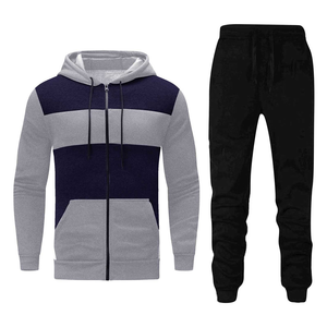 Ropa de calle personalizada ajustada con capucha trajes de jogging de invierno último estilo material duradero trajes de jogging para la venta - Product Image 1