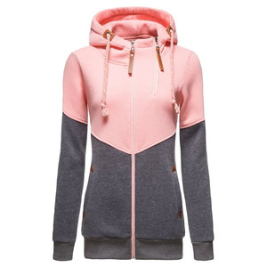 Sudadera con capucha ajustable para mujer, de secado rápido, transpirable, estilo casual de invierno, tela de poliéster/algodón, logotipo personalizado, venta al por mayor, la mejor - Product Image 1