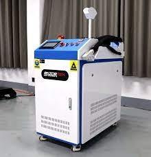 DMK 300W/500W Machine de nettoyage laser à fibre pulsée facile à utiliser pour le métal acier inoxydable aluminium pierre caoutchouc-état neuf - Product Image 4