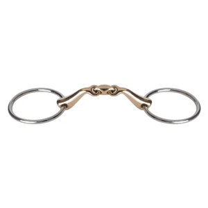 Embouchures pour chevaux en acier inoxydable de haute qualité, à double articulation, à angle de 45 degrés, accessoires d'équitation - Product Image 5