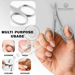 Removedor de Piel Muerta, Tijeras de Acero Inoxidable, Servicio OEM, Más Vendido, Impresión de Logotipo Personalizado, Diseño para Diestros, Concepto de Belleza - Product Image 4